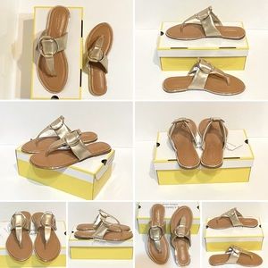 NIB Liz Claiborne Camillo GOLD Sandals